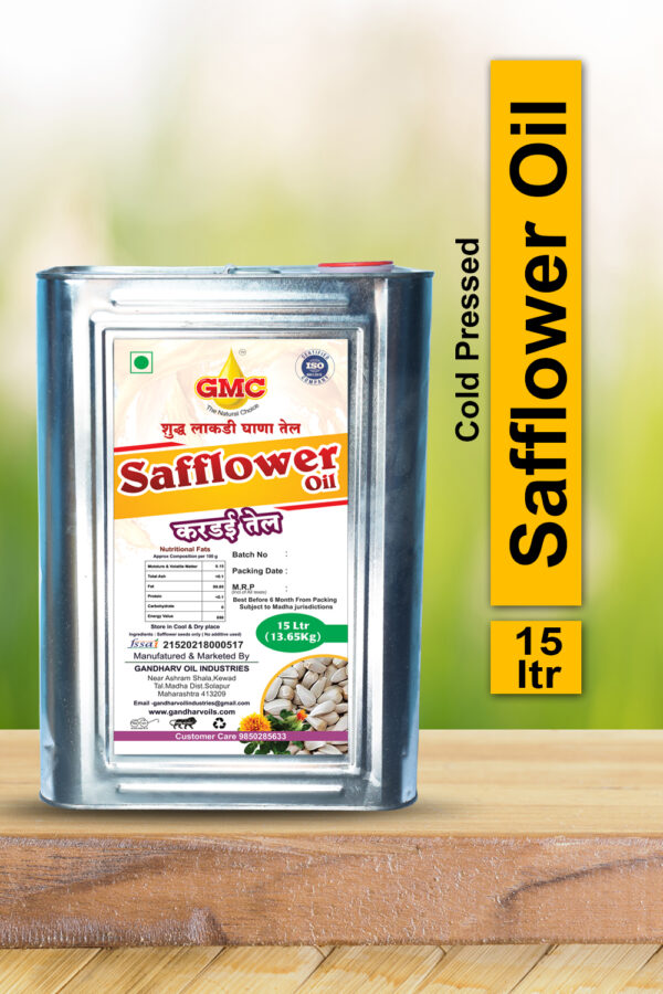 GMC Cold Pressed Safflower Oil 15 Lt