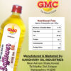 GMC Cold Pressed Safflower Oil 1 Lt