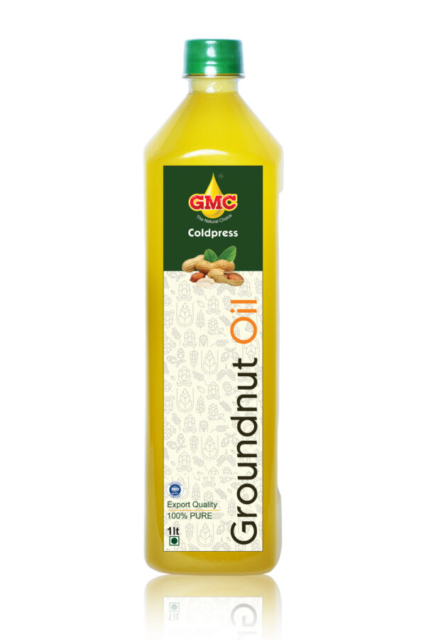 GMC Cold Pressed Peanut (Groundnut) Oil 1L Premium